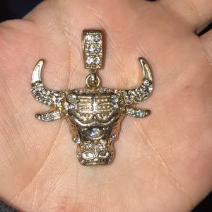 Chicago bull pendant